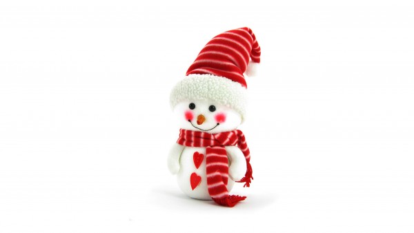 Снеговик, улыбка, белый, фон, snowman, christmas, outfit, Рождественский наряд, Новый год, Рождество, снег, праздник