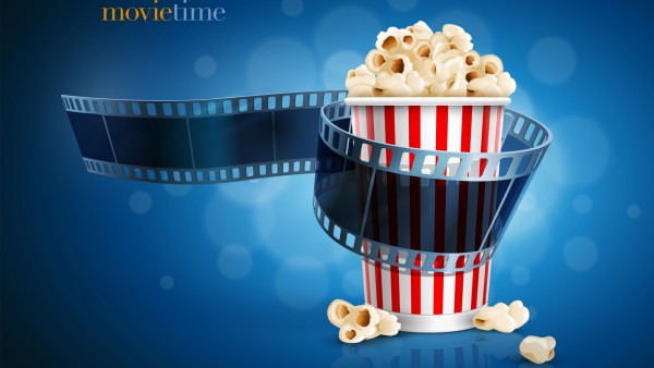 movietime, время кино, фильмы, попкорн, лента, обои, фото
