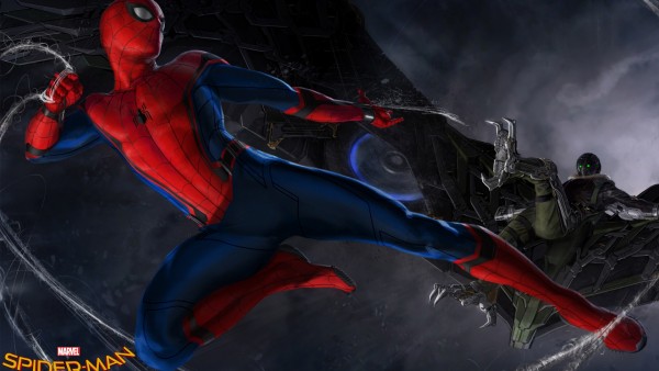 Человек-паук возвращение домой фильм обои концепт