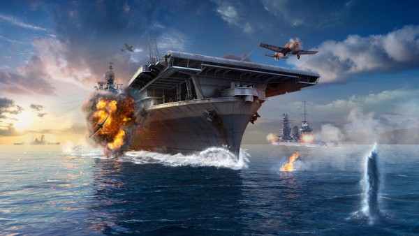Мир военных кораблей, World of Warships, игра, game, корабли обои HD