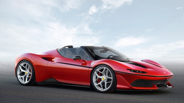 2017 Ferrari J50 красный спорткар обои HD