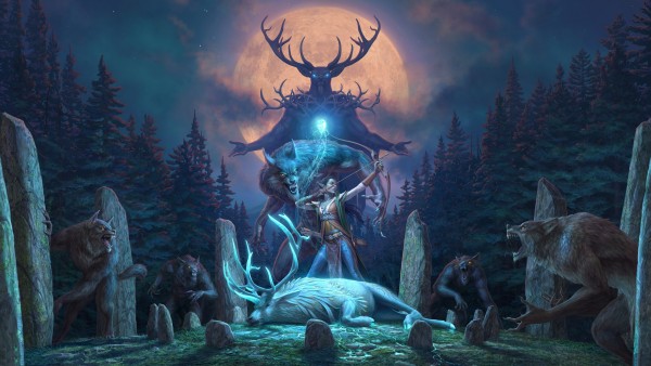 видеоигра, Wolfhunter, The Elder Scrolls Online's, обои hd, рога
