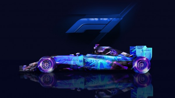 Mercedes F1 W05 Formula One racing car обои HD