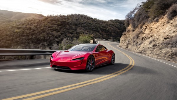 Tesla Roadster обои HD