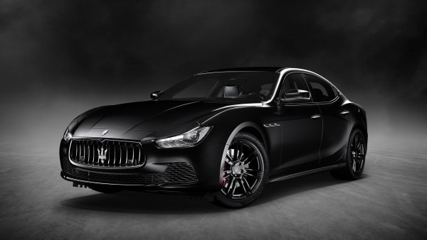 2018 Maserati Ghibli Nerissimo Black Edition обои 4K