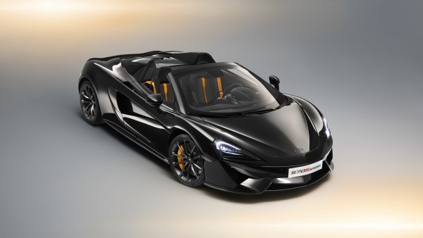 2018 McLaren 570S Spider Design Edition обои 4K