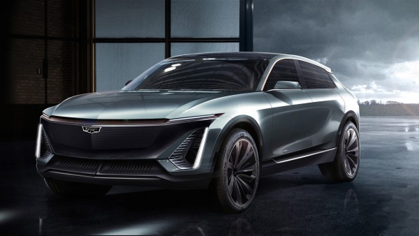 Трехрядный электро кроссовер Cadillac EV Concept 2019 обои