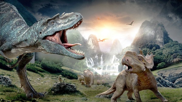 Обои 3D динозавров, фэнтези обои 3Д