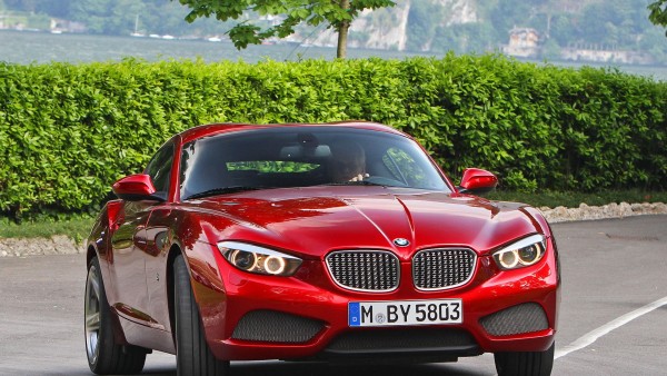 BMW z4 zagato coupe красный