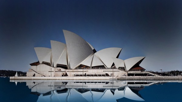 Сиднейский оперный театр в отличном ракурсе