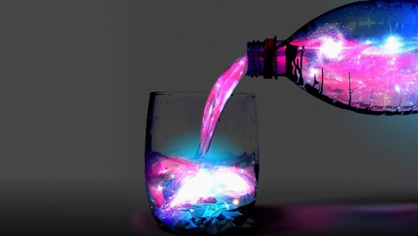 Магическая вода цветная абстрактные обои