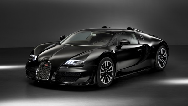 Bugatti Veyron Grand Sport черный заставки
