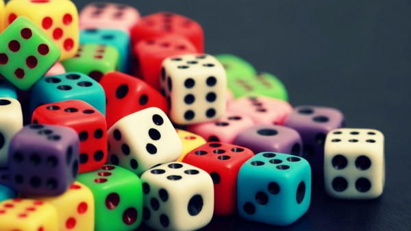Colored dices wallpapers high resolution