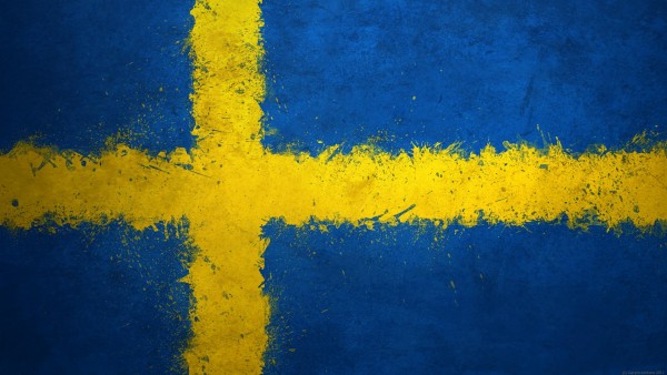 Флаг Швеция заставки на рабочий стол hd