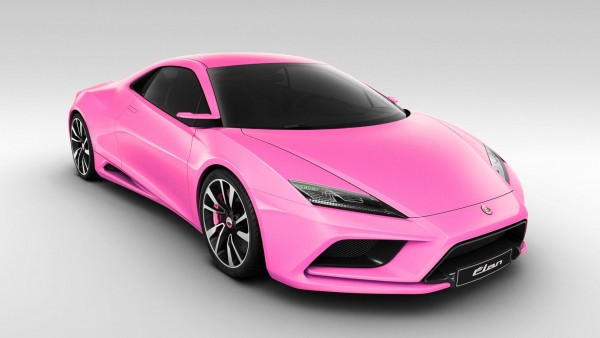 Lotus Elan розовый автомобиль фоновые заставки скачать