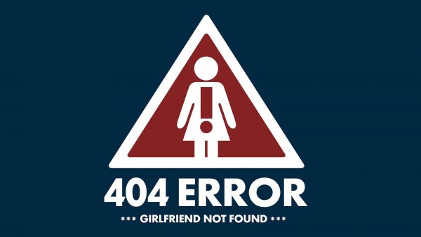 HD Ошибка 404 Girlfirend не найден Обои скачать