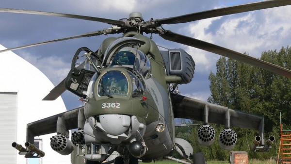 Ми-24 Русский военный вертолет hd обои