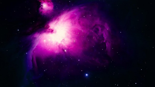 Фиолетовая туманность Ориона HD Обои для рабочего
