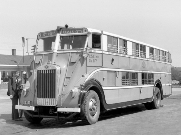 1930 Pickwick Duplex Nite Coach Bus Transport Semi Tractor Retro