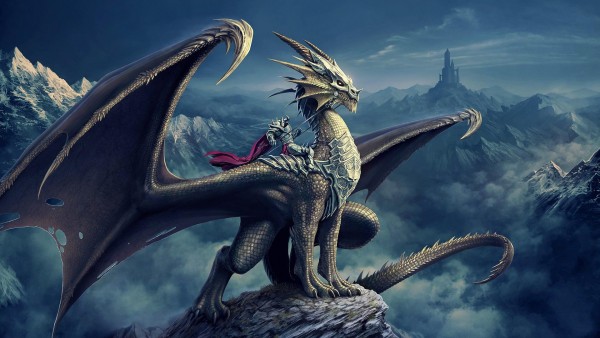 дракон всадника картинки на рабочий стол