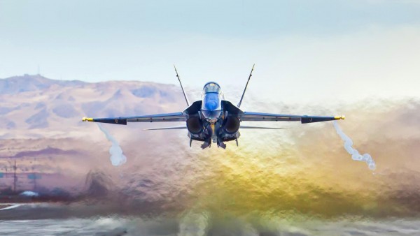 F18 Hornet истребитель обои на рабочий стол