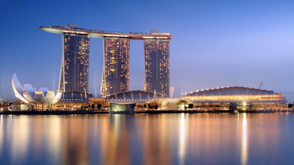 сингапур marina bay отель фото