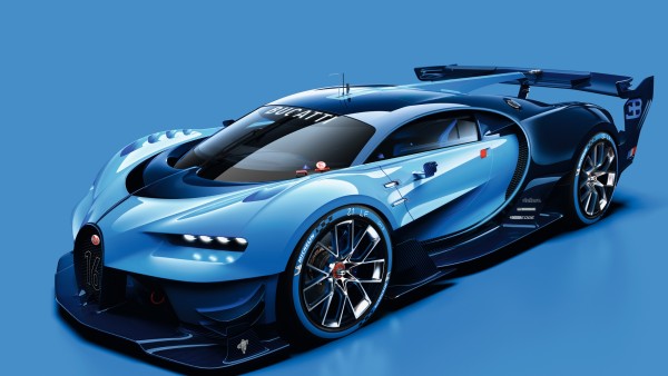 Bugatti Vision Gran Turismo супер автомобиль обои скачать