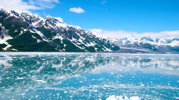 Аляска заснеженные горы картинки