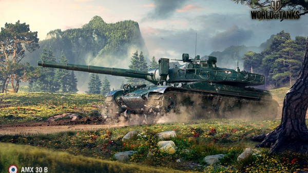 AMX-30B - World of Tanks 3D обои скачать