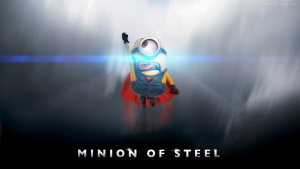 миньон из стали, супер герой, супермен, minion