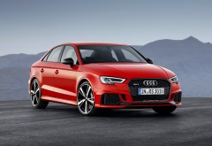 2018, Audi, RS3, sedan, ауди, седан, красный обои HD