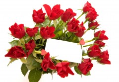 Букет красных роз на день Святого Валентина