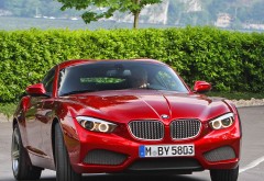 BMW z4 zagato coupe красный