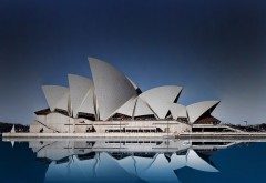 Сиднейский оперный театр в отличном ракурсе