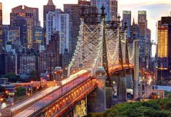 Мост в Нью-Йорк сити широкоформатные обои hd