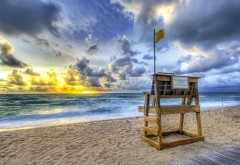 Морской пляж, стул, кресло, песок, море, картинки