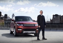 Джеймс Бонд и автомобиль Range Rover Sport картинки скачать