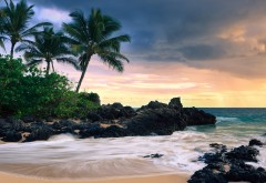 Пляж на Гаваях картинки на рабочий стол