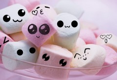 Smiles marshmallow wallpapers high resolution hd