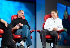 Стив Джобс и Билл Гейтс фото обои
