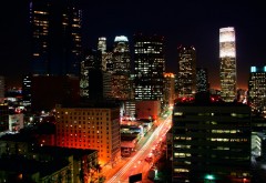 Лос-Анджелес, Калифорния, ночь