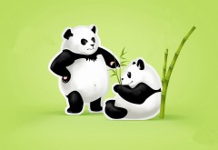 обои панда