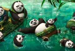 кунг-фу панда 3 новые панды HD скачать обои